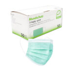 Medicīniskās maskas Medi-Inn, 3 slāņi, II tips,> 98% (50gab) - Image 2