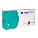 Abena Sensitive vienreizlietojamie nitrila cimdi, melni, S/M/L/XL (100gab.) - Image 2