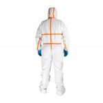 Chemsplash kombinezons antistatisks, sterils, Pro +4, tips 4B/5B/6B, balts - Image 2