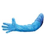 Vienreizlietojamie polietilēna cimdi Polyco GL2950, zilas, iepakojumā, L (100 gab.)